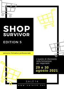 SHOP SURVIVOR edition 5 - corso di formazione per negozianti